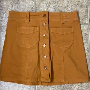 Madewell mini skirt